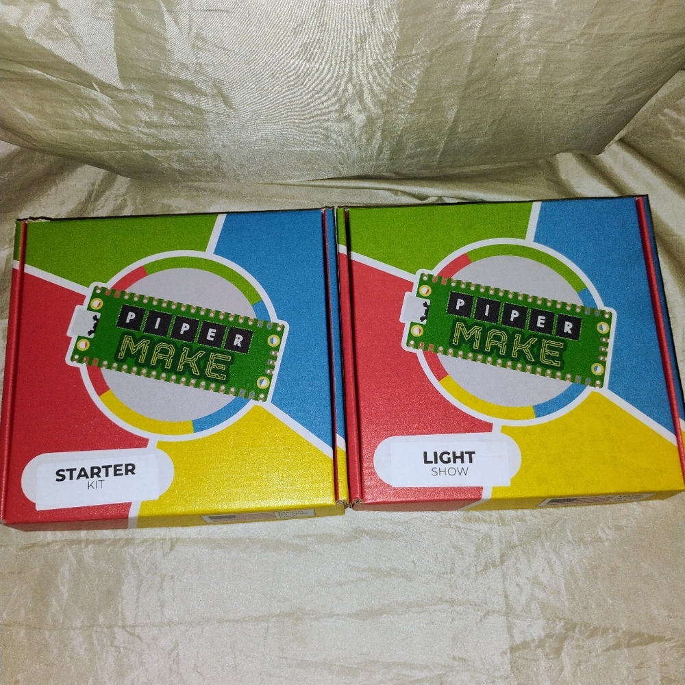 Piper Make Starter Kit and Light Show in Vibrant Colors